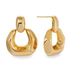NWT Eye Candy LA Goldtone Dangle Drop Earrings